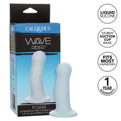 CALEXOTICS WAVE RIDER PLUG ANAL ESPUMA AZUL 2