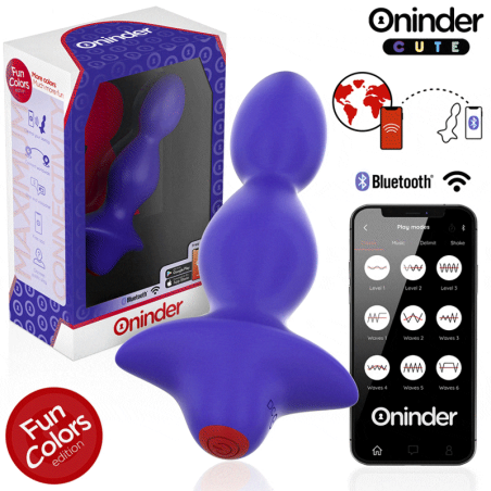 ONINDER CUTE LOVE BUTT VIBRADOR PLUG ANAL DILATADOR APP MUNDIAL GRATUITA