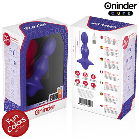 ONINDER CUTE LOVE BUTT VIBRADOR PLUG ANAL DILATADOR APP MUNDIAL GRATUITA