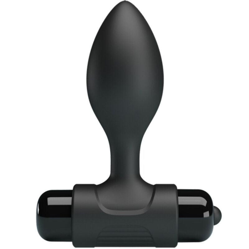 PRETTY LOVE VIBRA BUTT PLUG ANAL 10 VIBRACIONES NEGRO