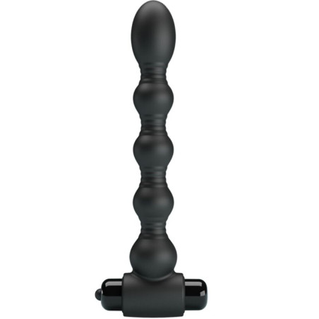 PRETTY LOVE LYNN PLUG ANAL SILICONA 10 VIBRACIONES NEGRO