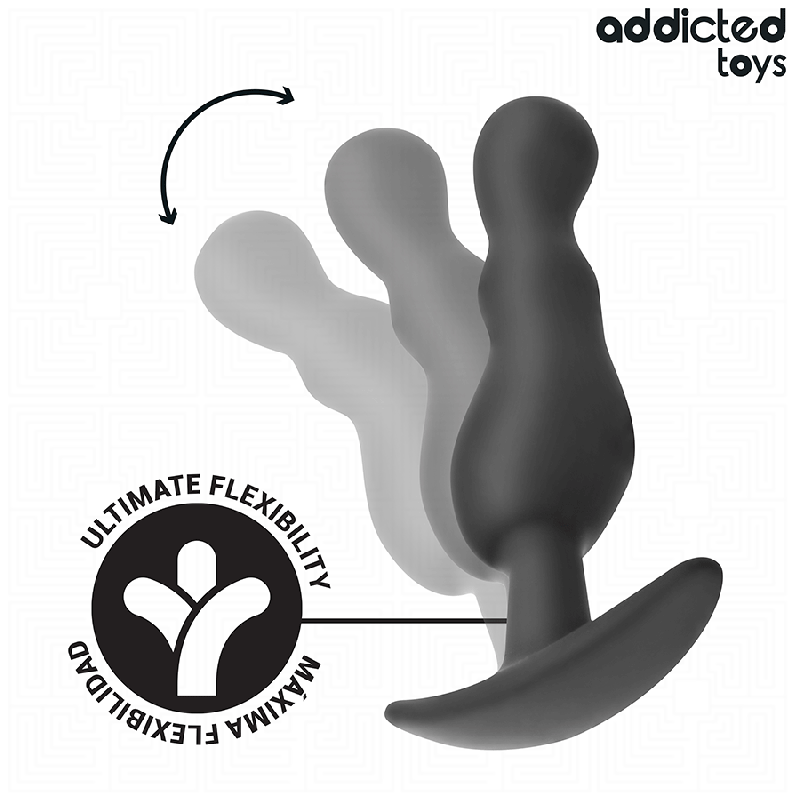 ADDICTED TOYS SET DE 3 PLUG ANAL SILICONA MODELO 1