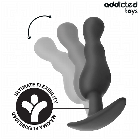 ADDICTED TOYS SET DE 3 PLUG ANAL SILICONA MODELO 1