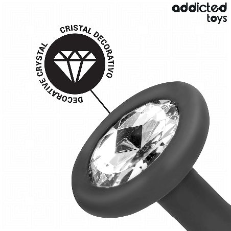 ADDICTED TOYS SET DE 3 PLUG SILICONA ANAL CON JOYA