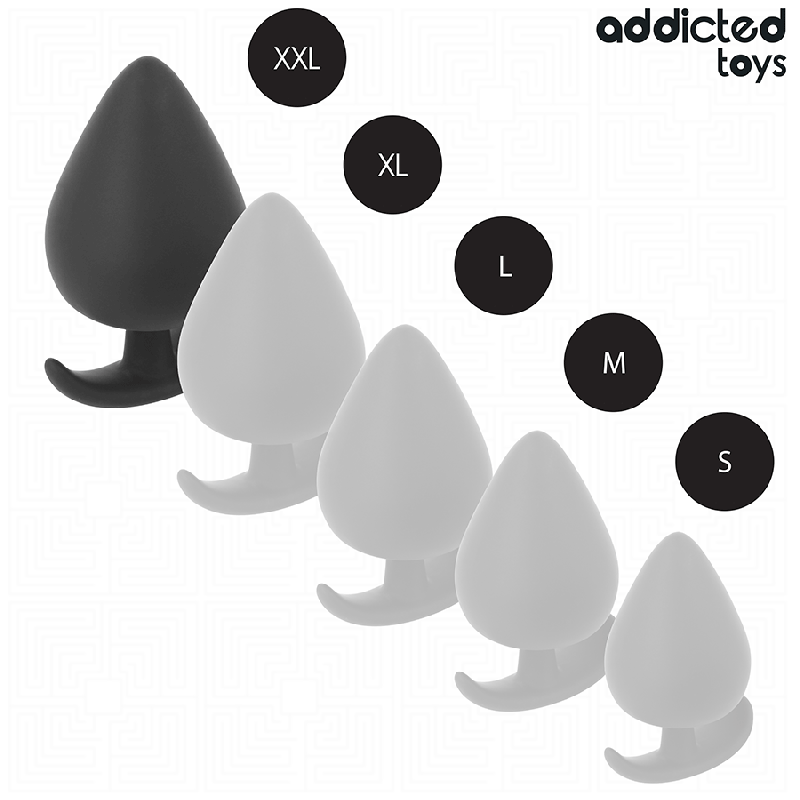 ADDICTED TOYS PLUG ANAL SILICONA TALLA XXL 11 CM