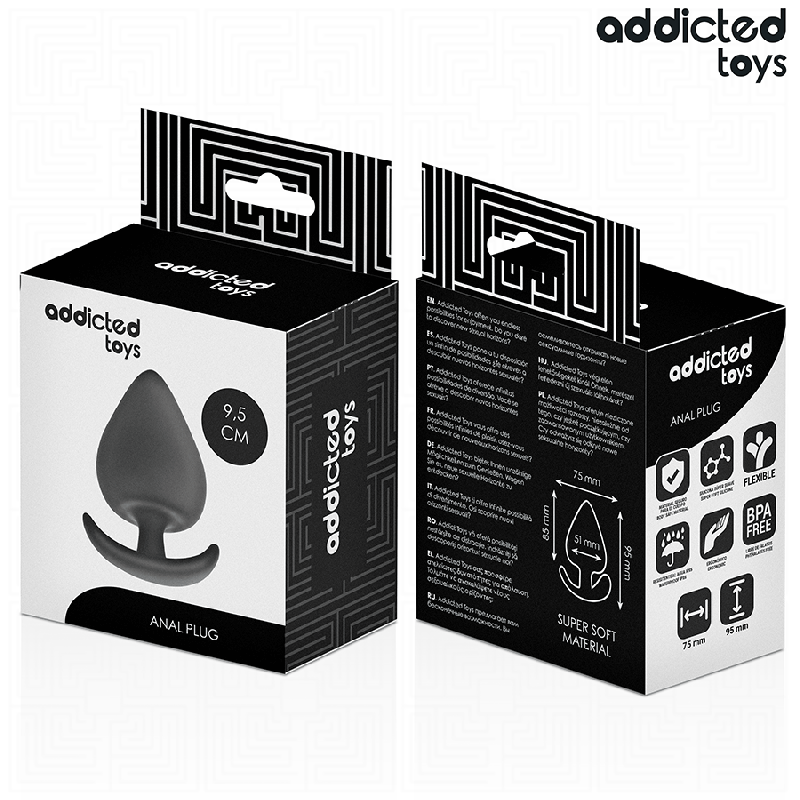 ADDICTED TOYS PLUG ANAL SILICONA TALLA XL 95 CM