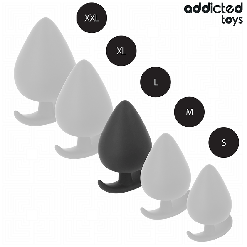 ADDICTED TOYS PLUG ANAL SILICONA TALLA L 8 CM