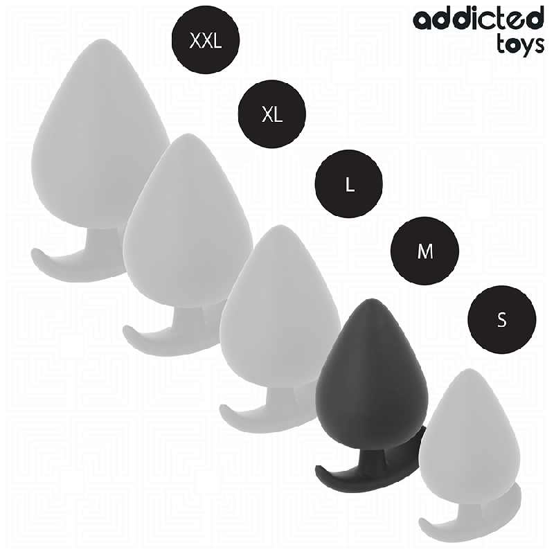 ADDICTED TOYS PLUG ANAL SILICONA TALLA M 66 CM