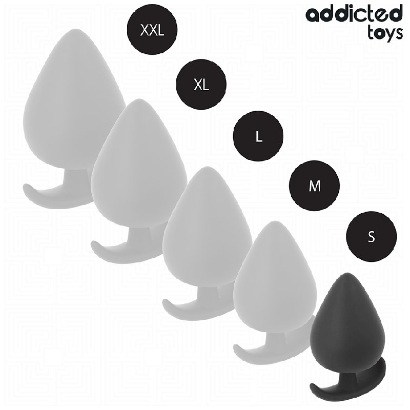 ADDICTED TOYS PLUG ANAL SILICONA TALLA S 53 CM
