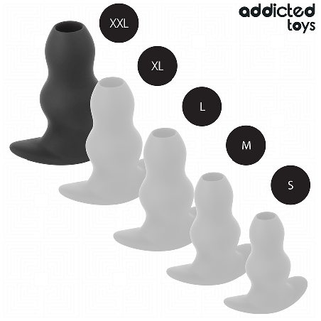 ADDICTED TOYS PLUG ANAL HUECO SILICONA TALLA XXL 152 CM