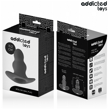 ADDICTED TOYS PLUG ANAL HUECO SILICONA TALLA XXL 152 CM