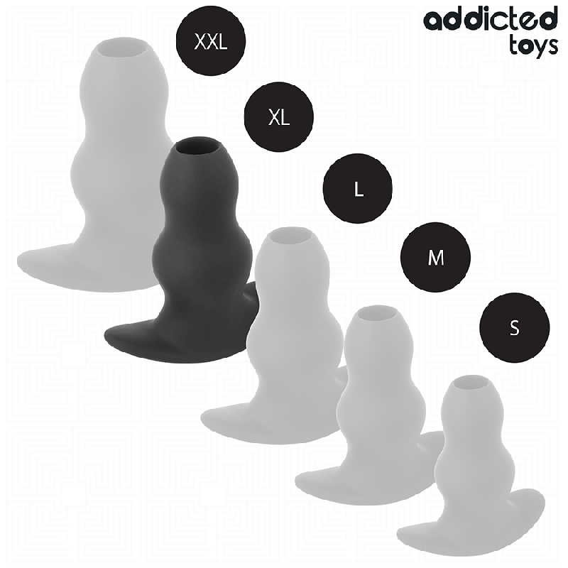 ADDICTED TOYS PLUG ANAL HUECO SILICONA TALLA XL 139 CM
