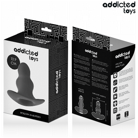 ADDICTED TOYS PLUG ANAL HUECO SILICONA TALLA XL 139 CM