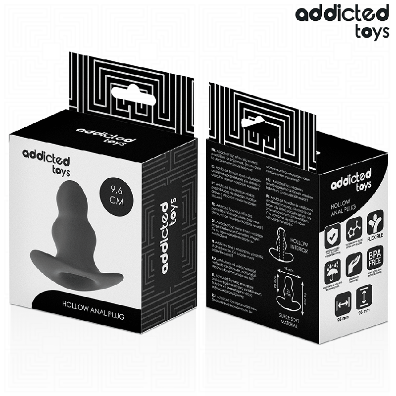ADDICTED TOYS PLUG ANAL HUECO SILICONA TALLA M 96 CM