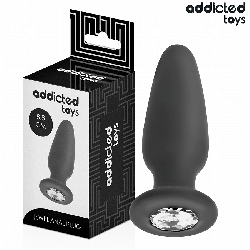 ADDICTED TOYS PLUG ANAL CON JOYA SILICONA TALLA S 88 CM