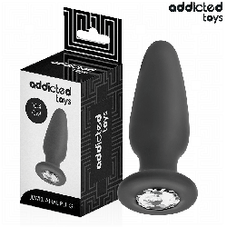 ADDICTED TOYS PLUG ANAL CON JOYA SILICONA TALLA M 104 CM