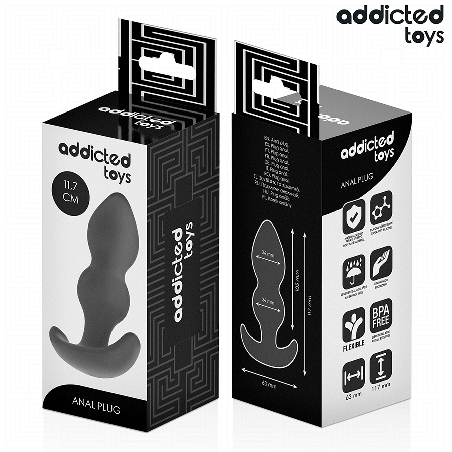 ADDICTED TOYS PLUG ANAL SILICONA TALLA L 117 CM
