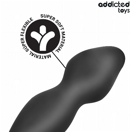 ADDICTED TOYS PLUG ANAL CON ANILLO SILICONA MODELO 2