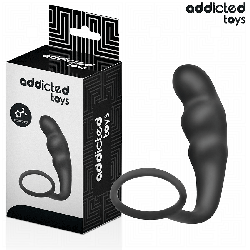 ADDICTED TOYS PLUG ANAL CON ANILLO SILICONA MODELO 4 2