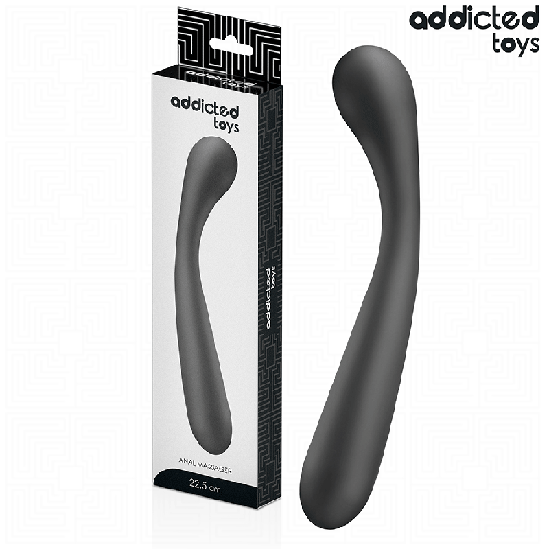ADDICTED TOYS MASAJEADOR ANAL DOBLE SILICONA 225 CM