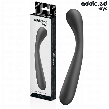ADDICTED TOYS MASAJEADOR ANAL DOBLE SILICONA 225 CM