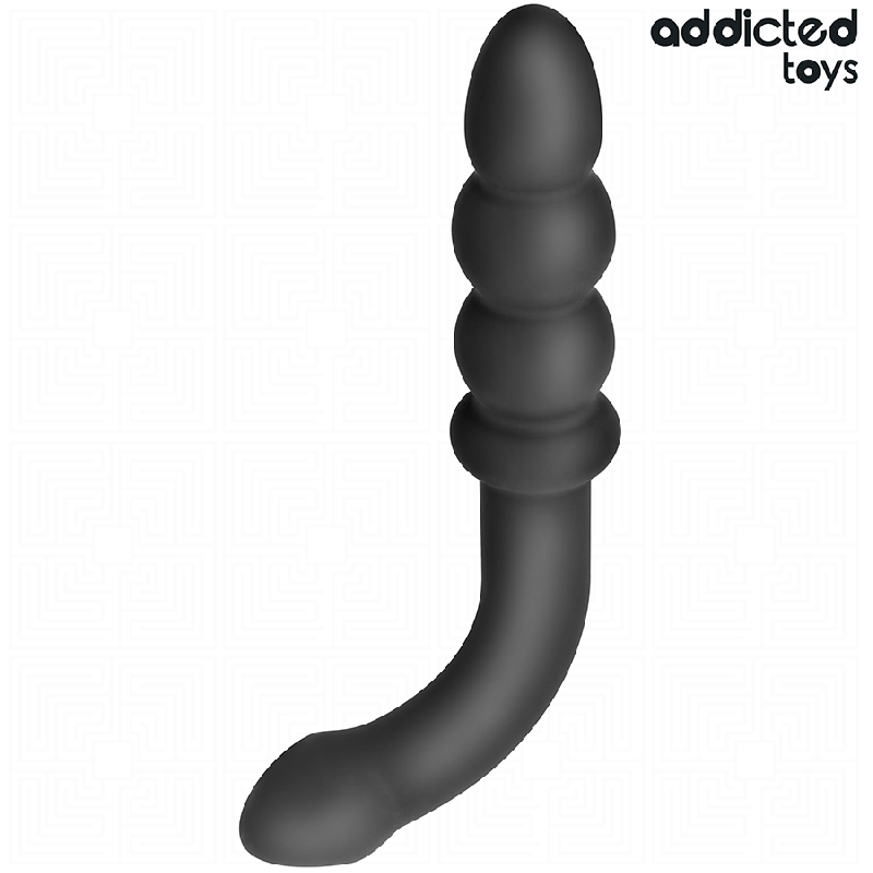 ADDICTED TOYS MASAJEADOR ANAL DOBLE SILICONA 165 CM