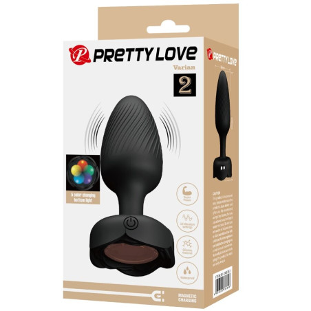 PRETTY LOVE VARIAN PLUG ANAL CON LUZ LED 108 CM