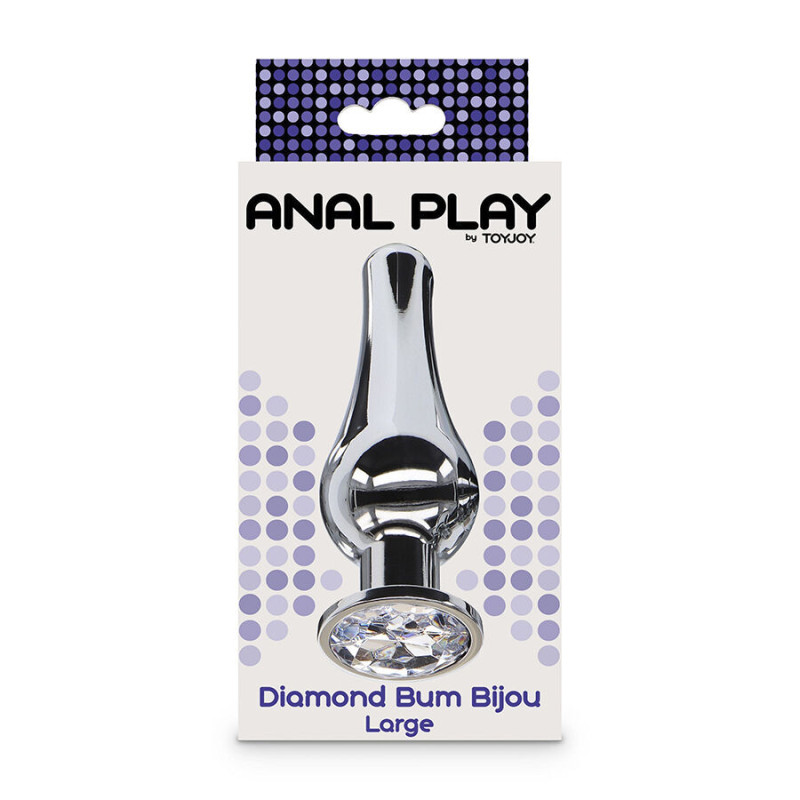 TOYJOY ANAL PLAY DIAMANTE BUM BIJOU PLUG ANAL GRANDE