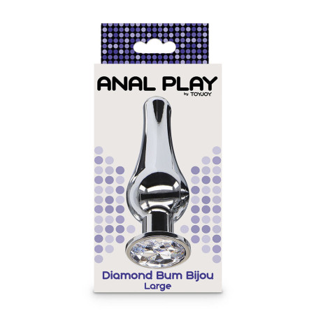TOYJOY ANAL PLAY DIAMANTE BUM BIJOU PLUG ANAL GRANDE