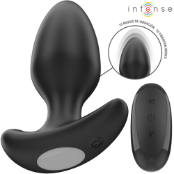 INTENSE JOEY PLUG ANAL 10 VIBRACIONES NEGRO CONTROL REMOTO 2