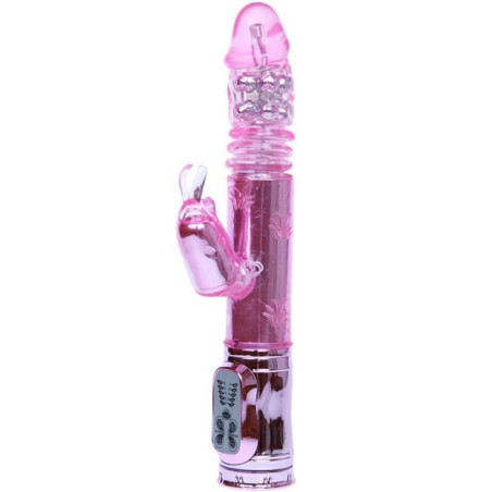 BAILE THROBBING BUNNY ROTADOR RAMPANTE ROSA