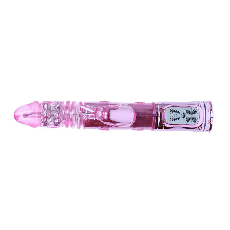 BAILE THROBBING BUNNY ROTADOR RAMPANTE ROSA