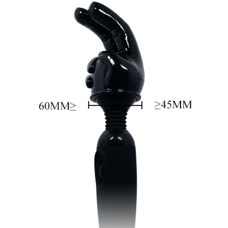 BAILE POWER HEADCABEZAL INTERCAMBIABLE PARA MASAJEADOR DISENO MANO