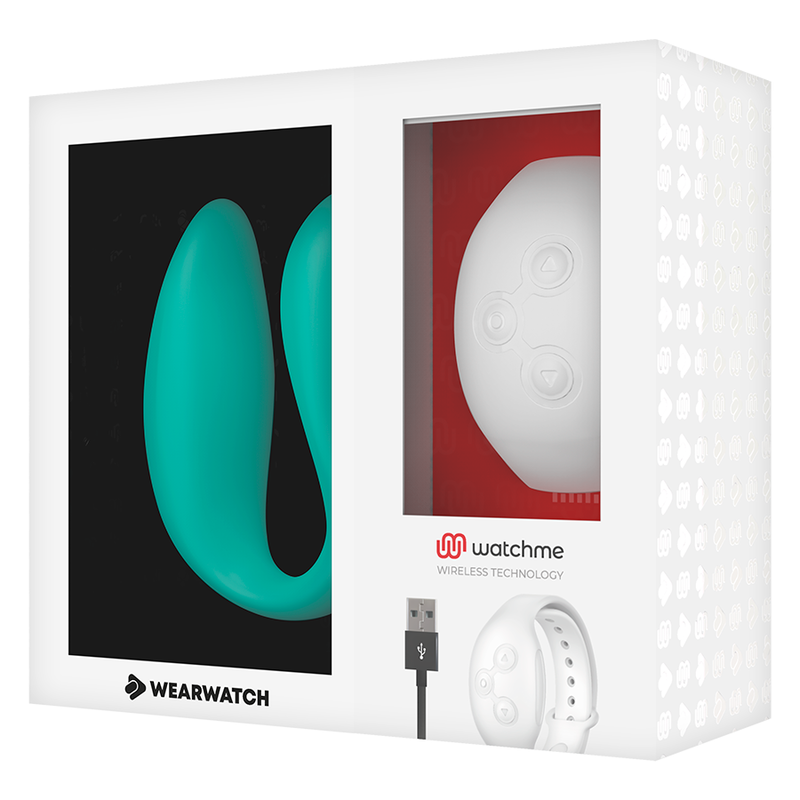 WEARWATCH VIBRADOR DUAL TECHNOLOGY WATCHME AGUA MARINA NIVEO