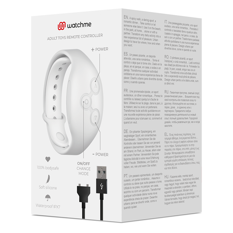 WATCHME RELOJ CONTROL REMOTO WIRELESS TECHNOLOGY AGUAMARINA