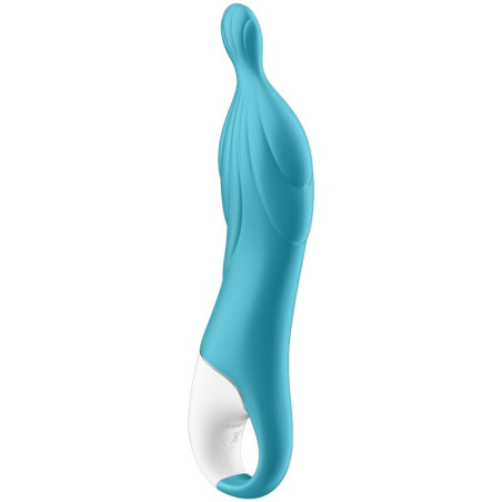 SATISFYER AMAZING 2 VIBRADOR PUNTO A TURQUESA