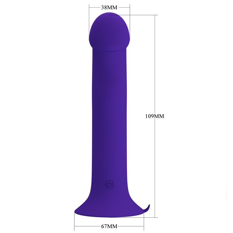 PRETTY LOVE MURRAY YOUTH DILDO VIBRADOR RECARGABLE VIOLETA