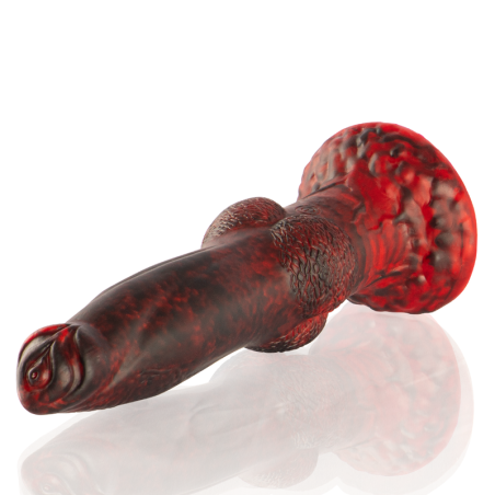 EPIC PROMETHEUS DILDO TITAN EN LLAMAS RECARGABLE CONTROL REMOTO