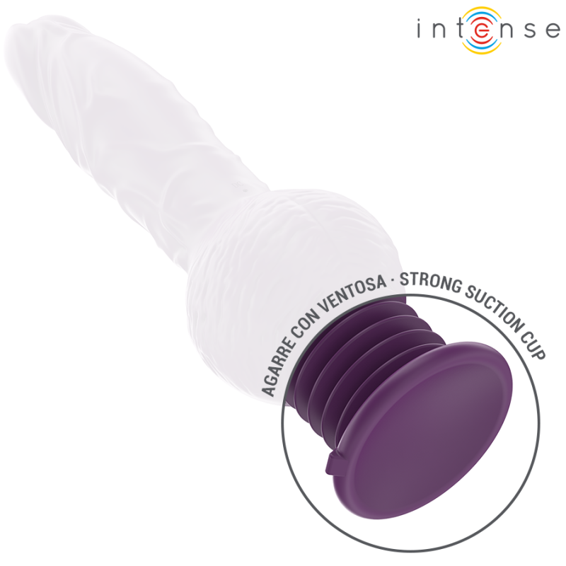 INTENSE TATUM VIBRADOR MULTIFUNCION CON VIBRACION UP AND DOWN 24 CM MORADO