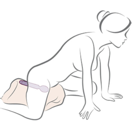 ROCKS OFF ORIEL VIBRADOR WAND FLEXIBLE FUCSIA