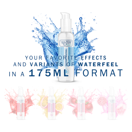 WATERFEEL LUBRICANTE NATURAL 175 ML