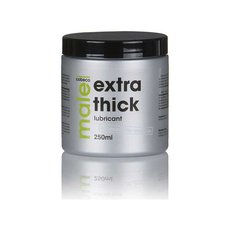 COBECO MALE LUBRICANTE BLANCO 250 ML EXTRA THICK