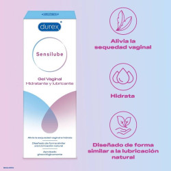 DUREX SENSILUBE GEL HIDRATANTE Y LUBRICANTE 40 ML 2
