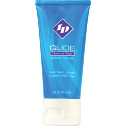 ID GLIDE LUBRICANTE BASE AGUA ULTRA LONG LASTING TRAVEL TUBE 60 ML