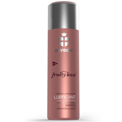 SWEDE FRUITY LOVE LUBRICANTE FRESAS CON CHAMPAGNE 100 ML 2