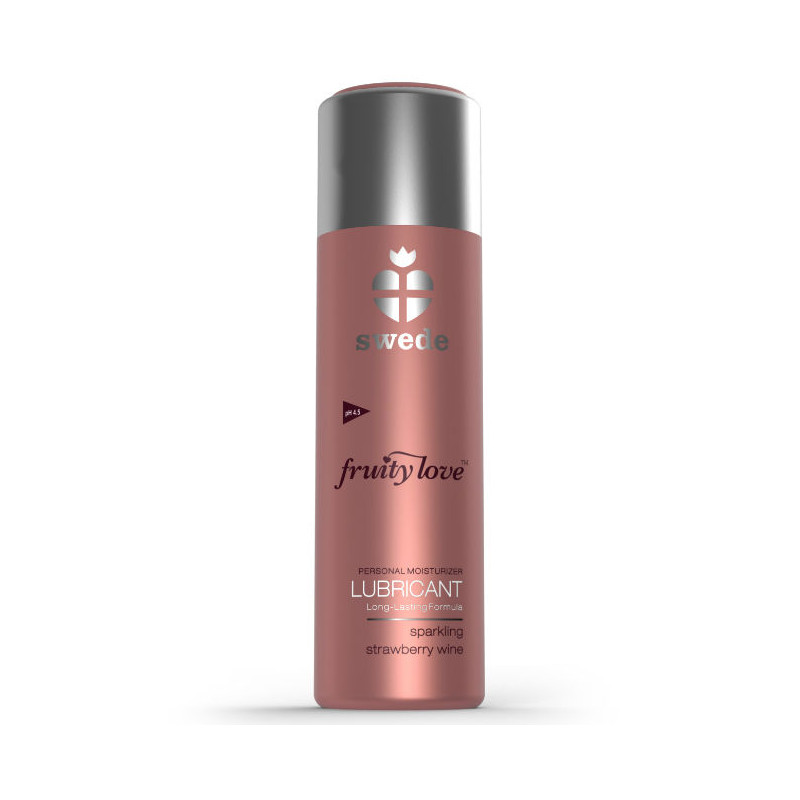 SWEDE FRUITY LOVE LUBRICANTE FRESAS CON CHAMPAGNE 50 ML