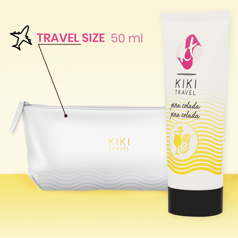 KIKI TRAVEL LUBRICANTE SABOR A PINA COLADA 50 ML