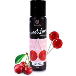 SECRETPLAY CEREZA LOLLIPOP GEL SWEET LOVE 60 ML 2