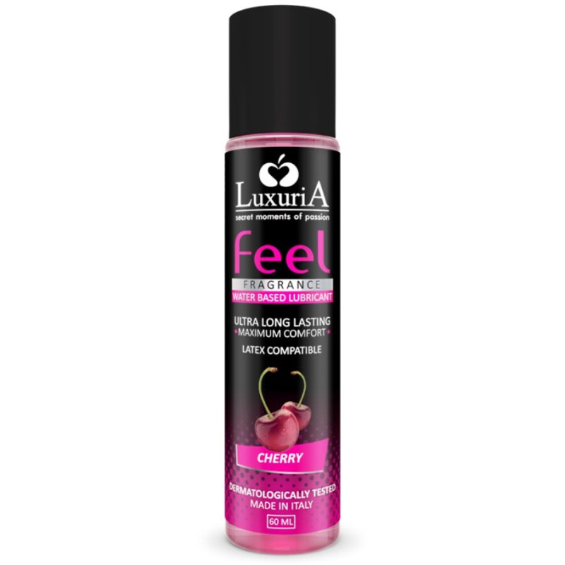 INTIMATELINE LUXURIA FEEL LUBRICANTE BASE AGUA CEREZA 60 ML