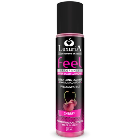 INTIMATELINE LUXURIA FEEL LUBRICANTE BASE AGUA CEREZA 60 ML